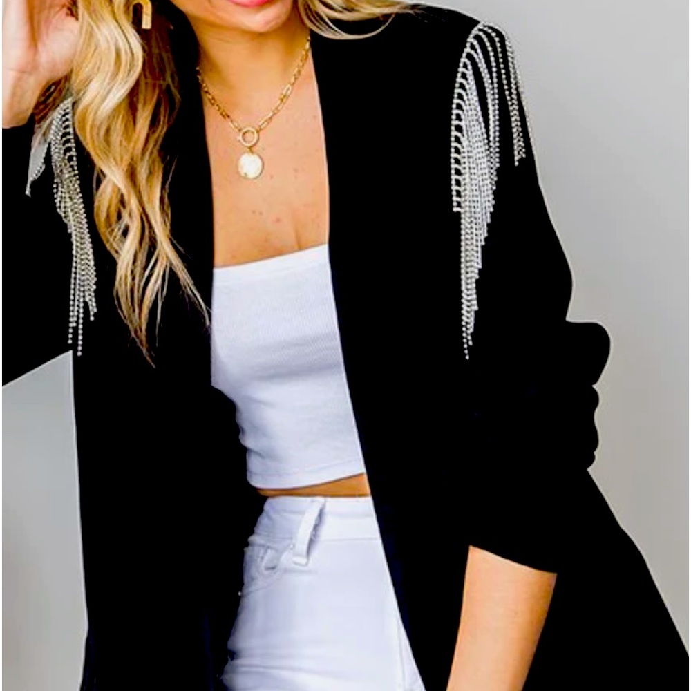 Rhinestone Blazer
